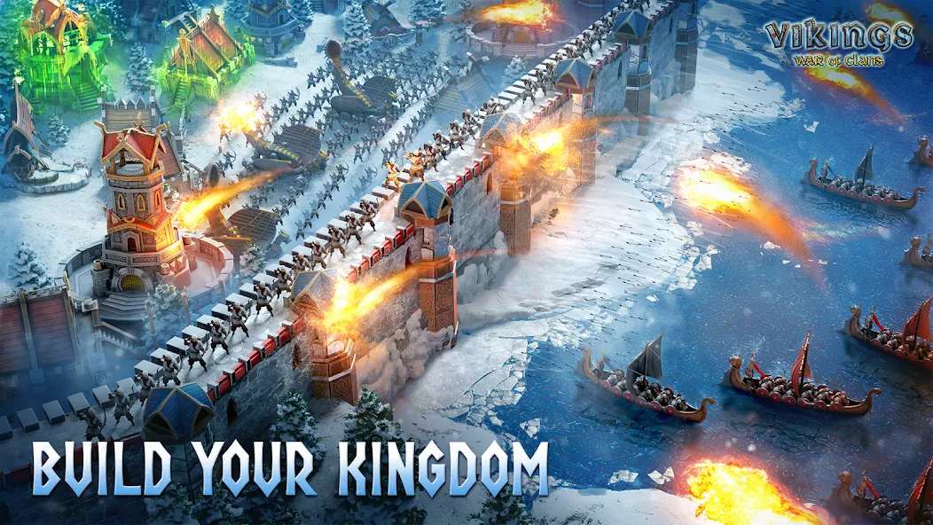 Vikings: War of Clans (Викинги) [МОД Unlocked] APK Android Screenshot 3