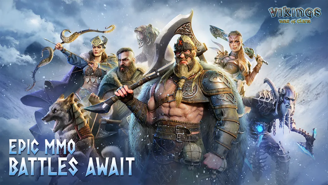 Vikings: War of Clans (Викинги) [МОД Unlocked] APK Android Screenshot 4