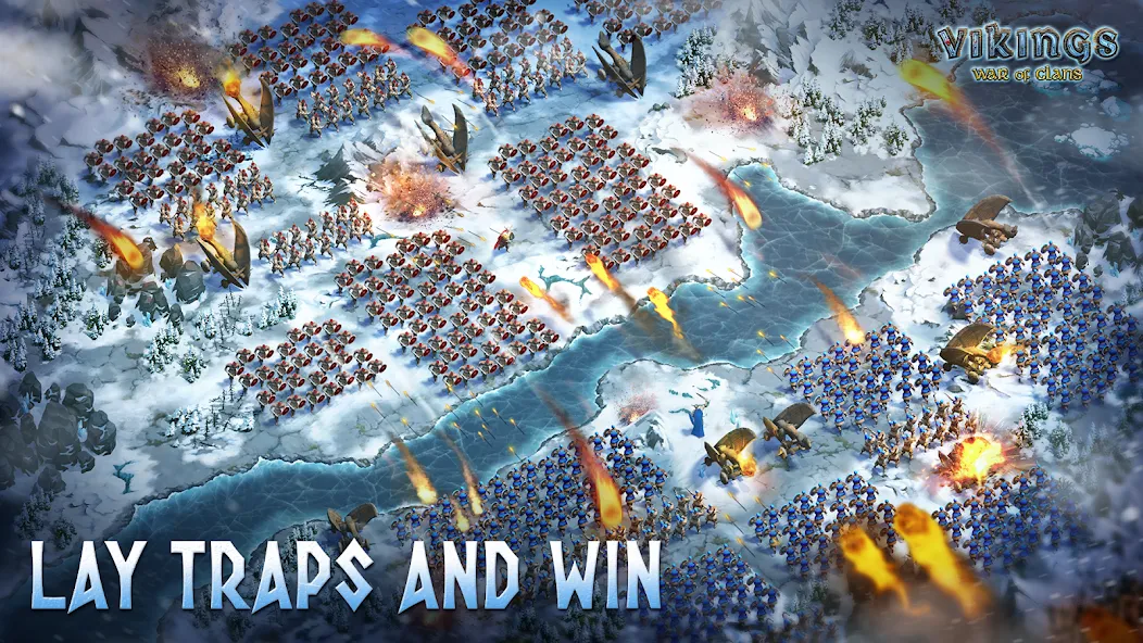 Vikings: War of Clans (Викинги) [МОД Unlocked] APK Android Screenshot 5
