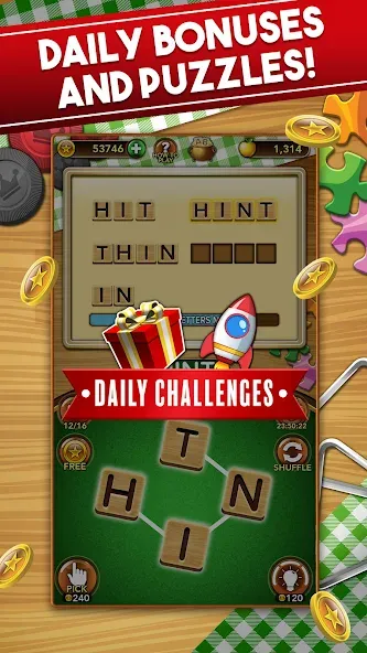 Word Collect - Word Games Fun (Ворд Коллект) [МОД Premium] APK Android Screenshot 3