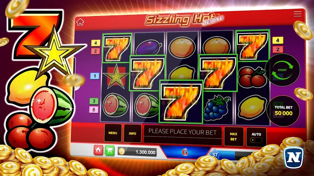 Gaminator Online Casino Slots [МОД Mega Pack] APK Android Screenshot 2