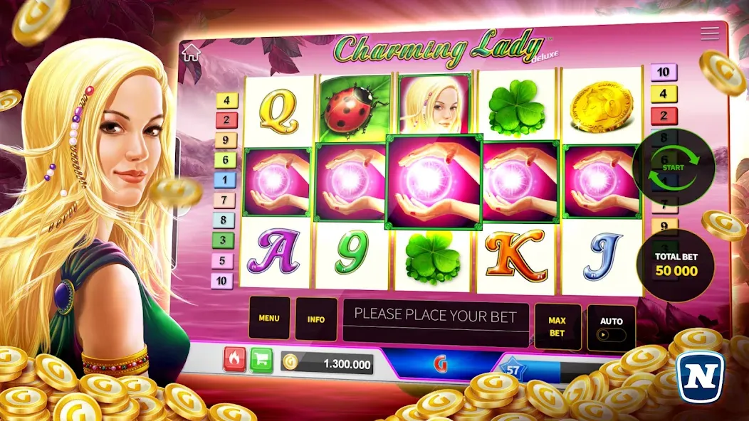 Gaminator Online Casino Slots [МОД Mega Pack] APK Android Screenshot 3