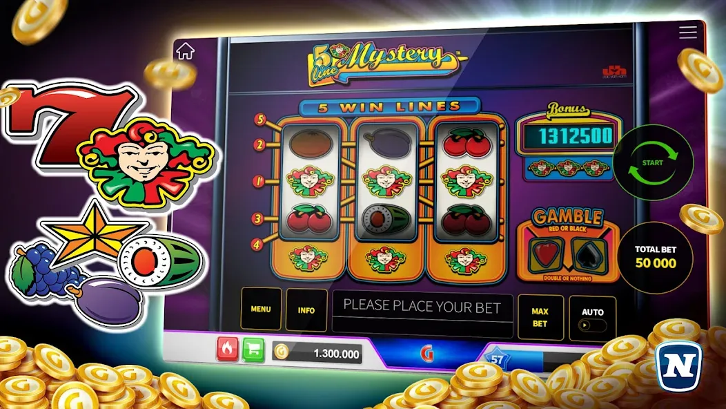 Gaminator Online Casino Slots [МОД Mega Pack] APK Android Screenshot 4