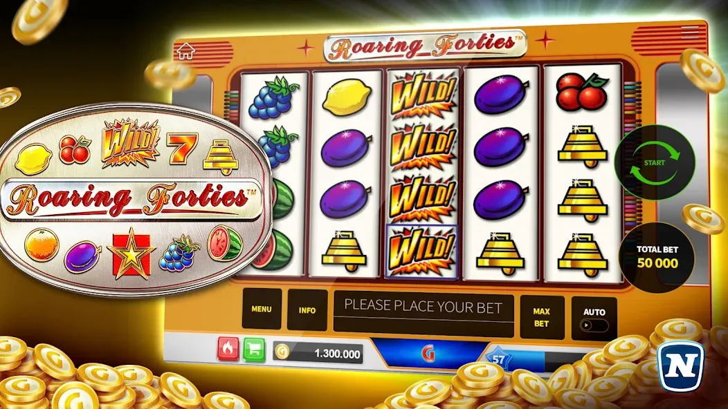 Gaminator Online Casino Slots [МОД Mega Pack] APK Android Screenshot 5