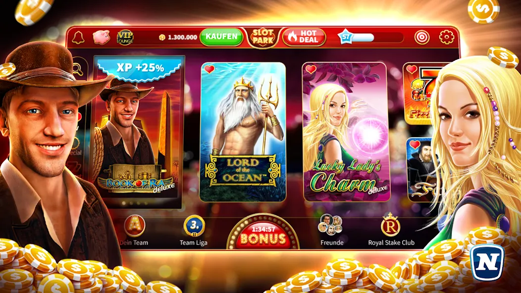 Slotpark - Online Casino Games [МОД Все открыто] APK Android Screenshot 5