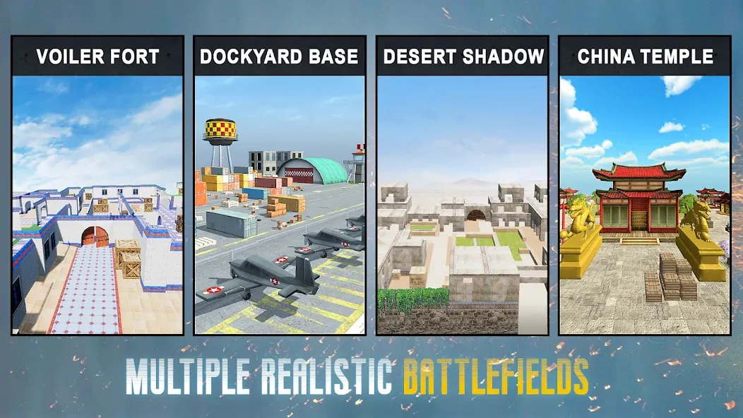 Real Commando Secret Mission (Реальная команда секретной миссии) [МОД Бесконечные монеты] APK Android Screenshot 5