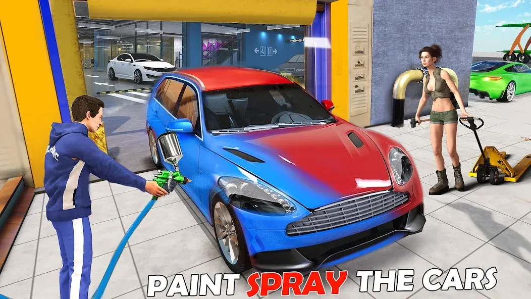 Car Dealership Car Saler (Драйвинг Скул Сити Кар Геймс) [МОД Все открыто] APK Android Screenshot 5
