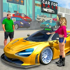 Car Dealership Car Saler (Драйвинг Скул Сити Кар Геймс) [МОД Все открыто] APK Android