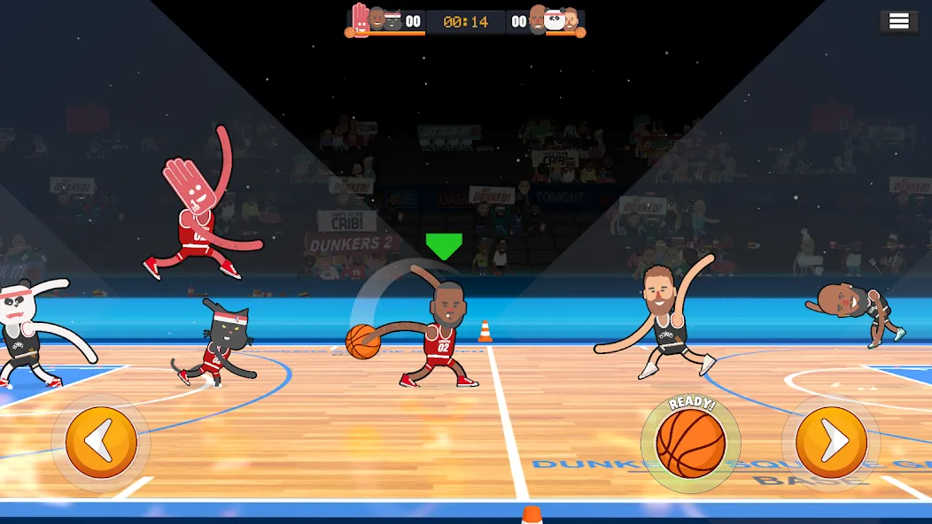 Dunkers 2 (Данкерс 2) [МОД Все открыто] APK Android Screenshot 2