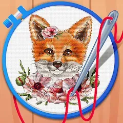 Cross Stitch Coloring Art (Кроссстич окрашивание искусства) [МОД Premium] APK Android