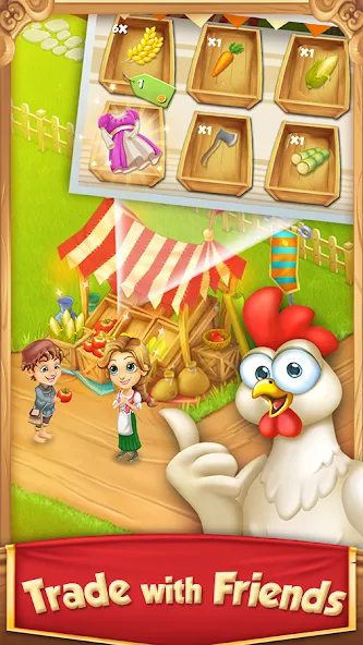 Village and Farm (Вилладж энд Фарм) [МОД Premium] APK Android Screenshot 5