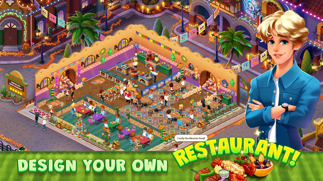 Delish Match : Match3 & Design (Делиш Матч) [МОД Бесконечные монеты] APK Android Screenshot 2