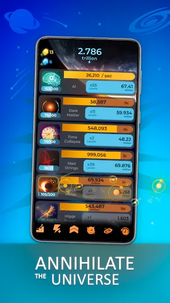 Annihilation - Space Tycoon (Аннигиляция) [МОД Mega Pack] APK Android Screenshot 1