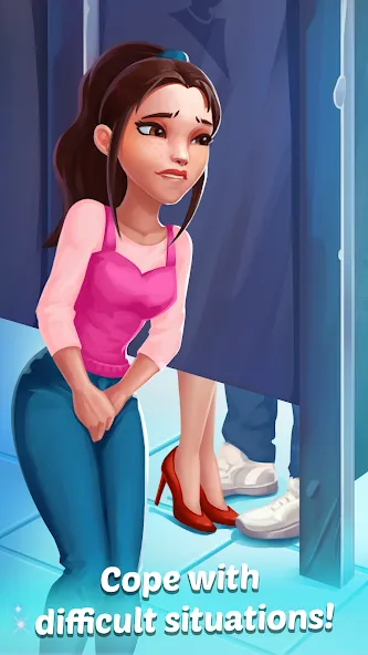 Family Town: Match-3 Makeover (Фэмили Таун) [МОД Много денег] APK Android Screenshot 3