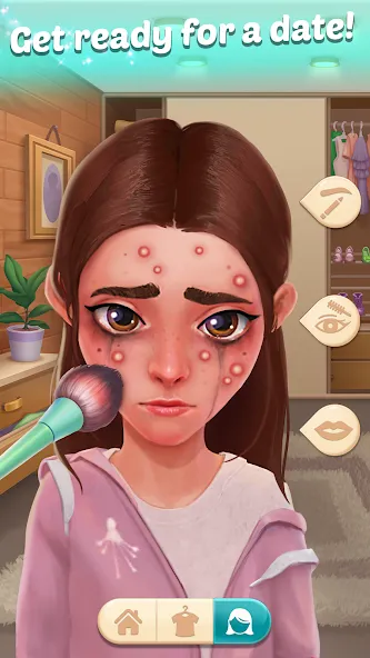 Family Town: Match-3 Makeover (Фэмили Таун) [МОД Много денег] APK Android Screenshot 4