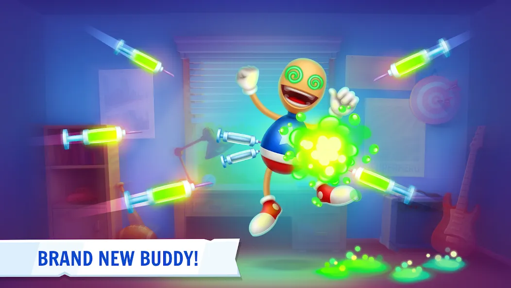 Kick the Buddy: Forever (Кик зе Бадди) [МОД Много денег] APK Android Screenshot 1