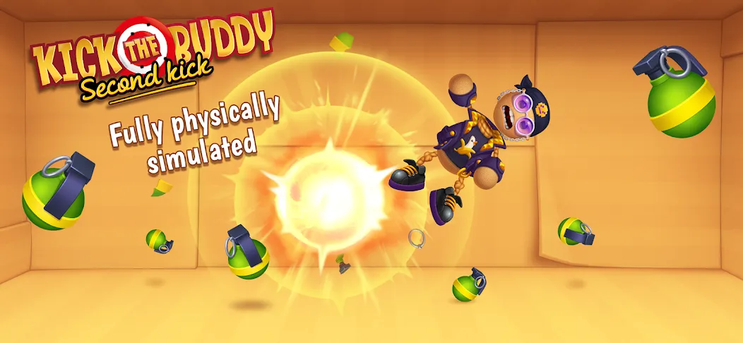 Kick the Buddy: Second Kick (Кик зе Бадди) [МОД Все открыто] APK Android Screenshot 1