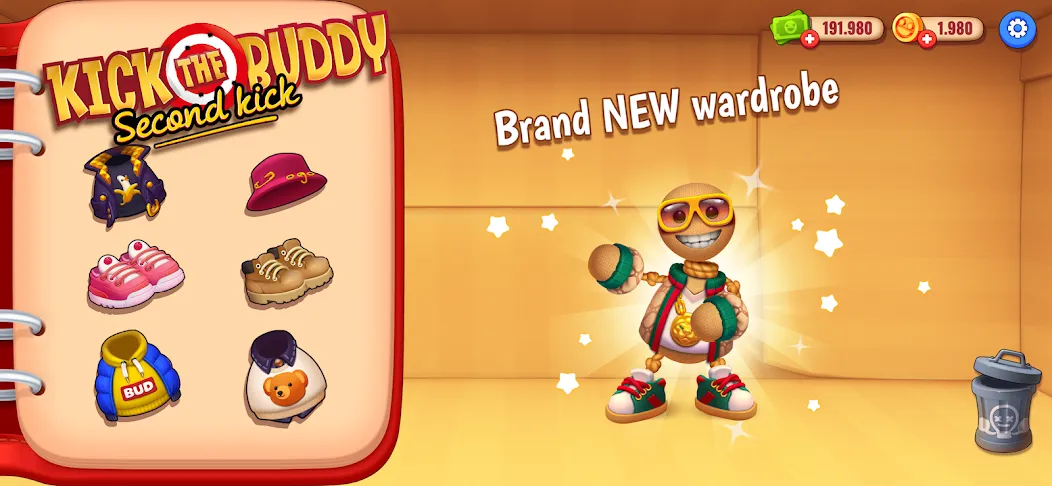 Kick the Buddy: Second Kick (Кик зе Бадди) [МОД Все открыто] APK Android Screenshot 3
