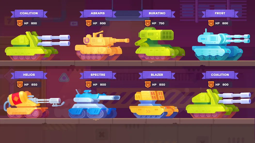 Tank Stars (Танк Старс) [МОД Меню] APK Android Screenshot 1