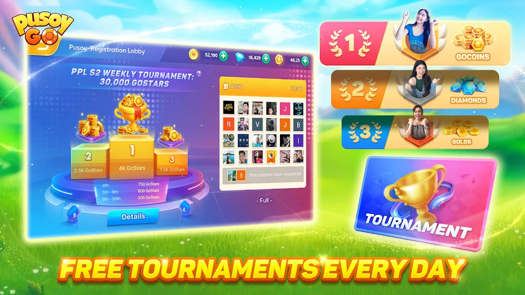 Pusoy Go-Competitive 13 Cards (Пусой Го) [МОД Меню] APK Android Screenshot 3