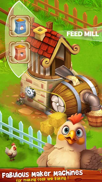 Country Valley Farming Game (Парадайз Хей Фарм Айленд) [МОД Premium] APK Android Screenshot 2