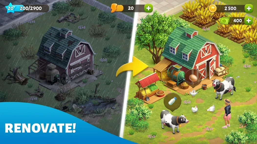 Spring Valley: Farm Game (принг Вэлли) [МОД Mega Pack] APK Android Screenshot 2