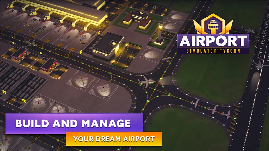 Airport Simulator: Tycoon Inc. (Эйрпорт Симулятор) [МОД Много денег] APK Android Screenshot 2