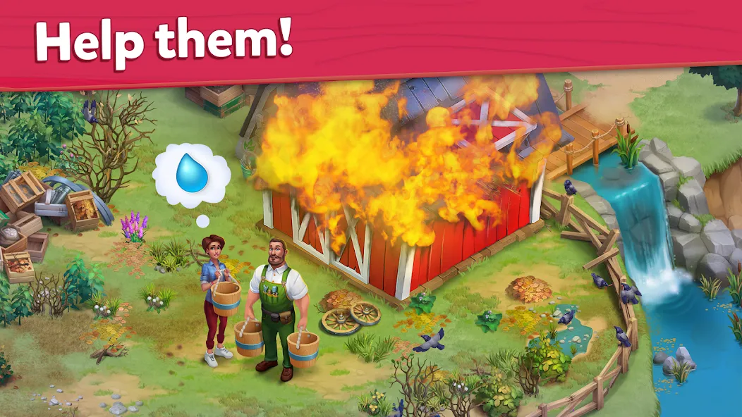 Farmscapes (Фармскейпс) [МОД Premium] APK Android Screenshot 1