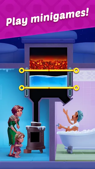 Homescapes (Хоумскейпс) [МОД Все открыто] APK Android Screenshot 2