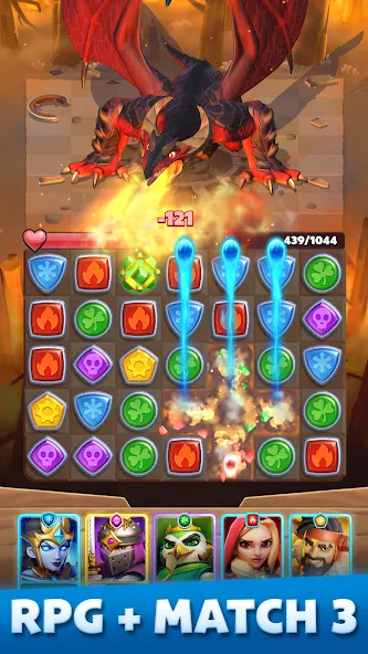 Puzzle Breakers: Champions War (Пазл Брейкерс) [МОД Все открыто] APK Android Screenshot 1
