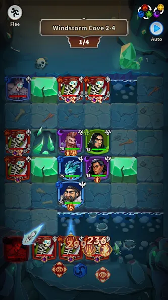 Friends & Dragons - Puzzle RPG [МОД Меню] APK Android Screenshot 5