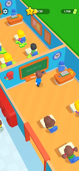 My Dream School Tycoon Games (Мои игры владения школой мечты) [МОД Все открыто] APK Android Screenshot 1