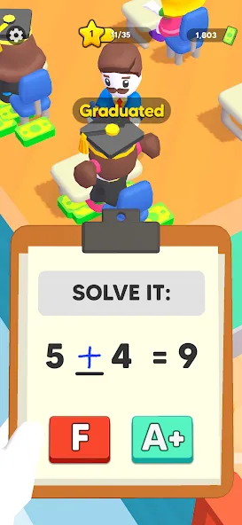 My Dream School Tycoon Games (Мои игры владения школой мечты) [МОД Все открыто] APK Android Screenshot 2