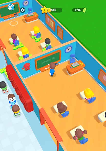 My Dream School Tycoon Games (Мои игры владения школой мечты) [МОД Все открыто] APK Android Screenshot 5