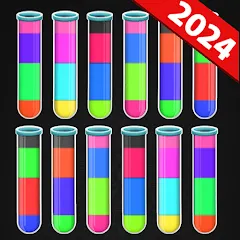 Color Water Sort Puzzle Games (Цветные игры сортировки воды) [МОД Много денег] APK Android