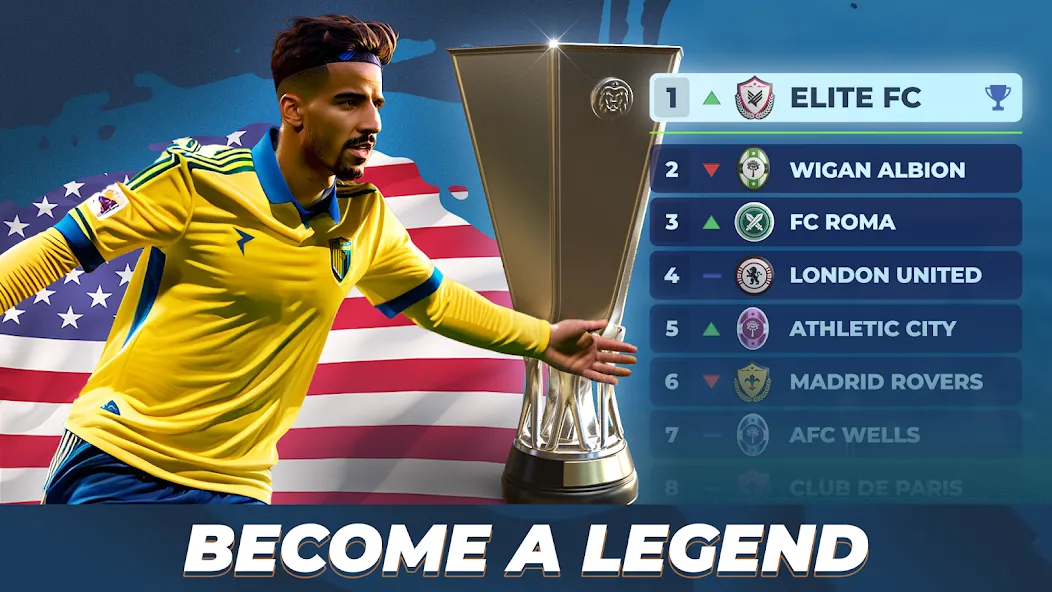 Soccer - Matchday Manager 24 (Матчдей Футбольный Менеджер 2023) [МОД Unlocked] APK Android Screenshot 5