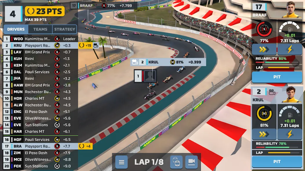 Motorsport Manager Game 2024 (Моторспорт менеджер онлайн 2023) [МОД Все открыто] APK Android Screenshot 5