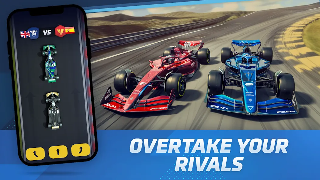 Racing Rivals: Team Car Game (Моторспортивные соперники) [МОД Mega Pack] APK Android Screenshot 1