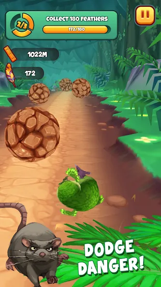 Kakapo Run: Animal Rescue Game (Какапо Ран) [МОД Unlocked] APK Android Screenshot 4