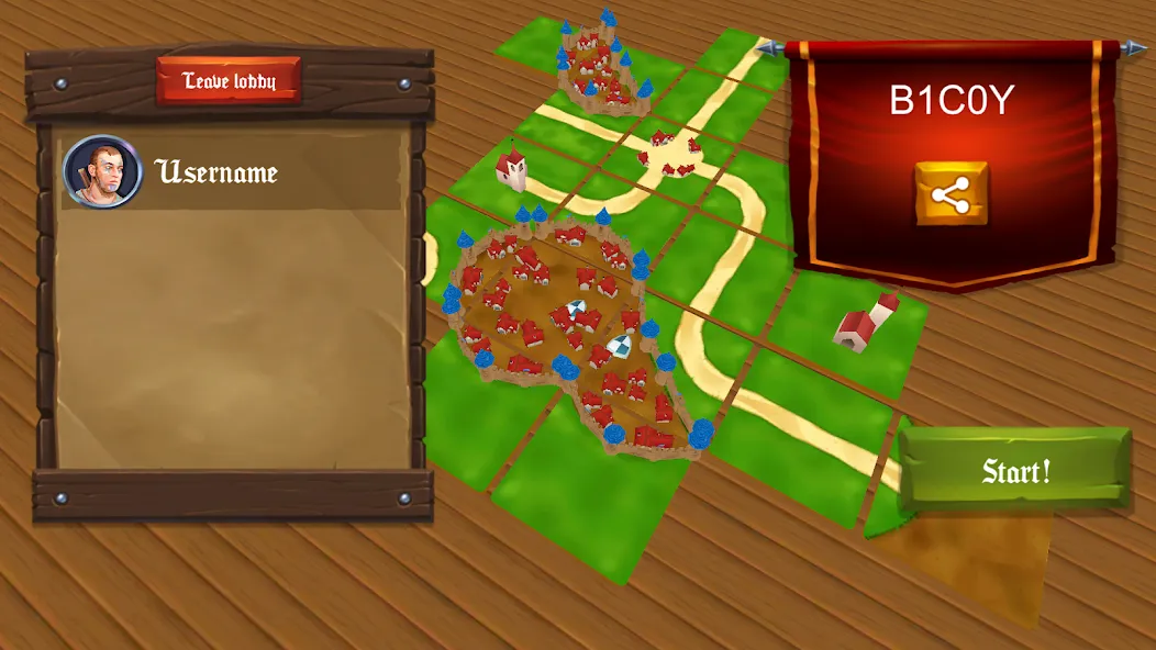 War of Carcassonne board Games (Каркассон) [МОД Меню] APK Android Screenshot 3