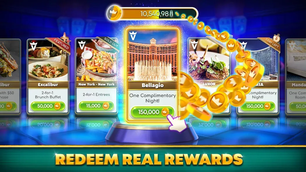 myVEGAS Slots: Casino Slots (майВЕГАС Слотс) [МОД Все открыто] APK Android Screenshot 2