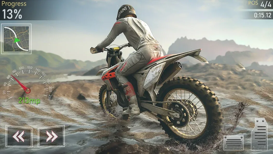 Motocross MX Dirt Bike Games [МОД Много денег] APK Android Screenshot 3