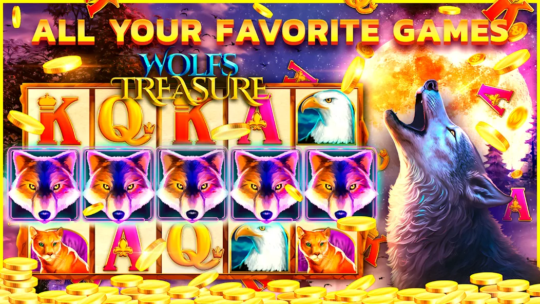 Legandary slots Casino Games [МОД Меню] APK Android Screenshot 1