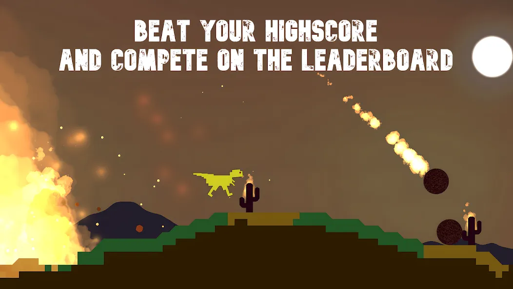 Dino Run Survival (Дино Ран Сурвайвал) [МОД Меню] APK Android Screenshot 2