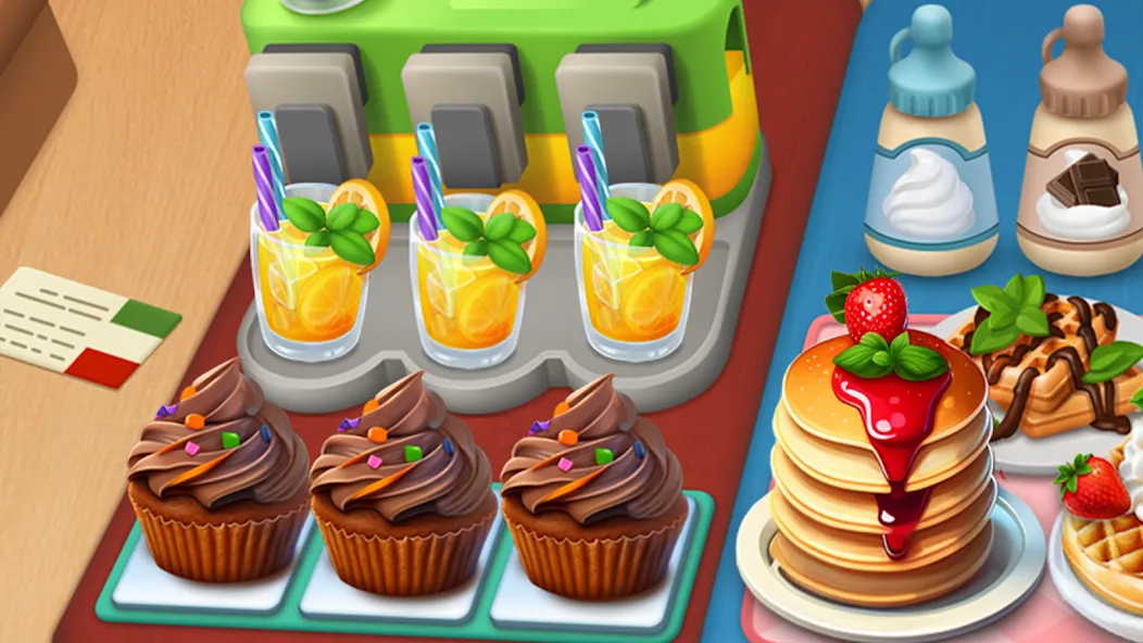 Cooking Market-Restaurant Game [МОД Бесконечные монеты] APK Android Screenshot 2