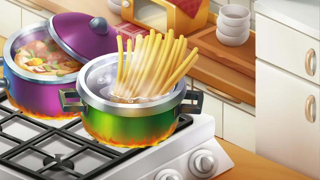 Cooking Market-Restaurant Game [МОД Бесконечные монеты] APK Android Screenshot 3