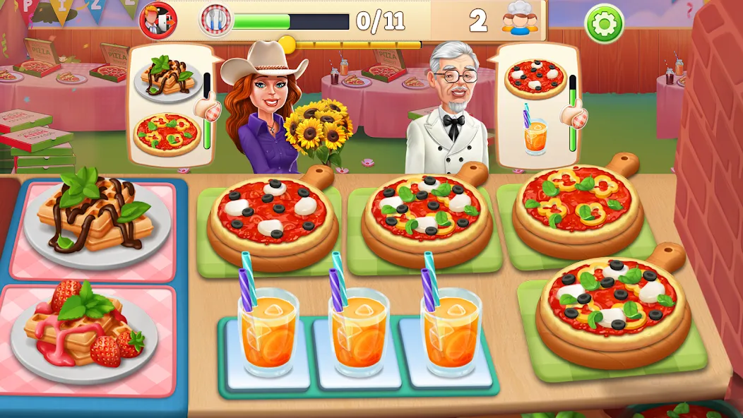 Cooking Market-Restaurant Game [МОД Бесконечные монеты] APK Android Screenshot 5