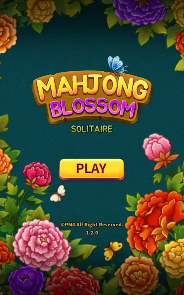 Mahjong Blossom Solitaire [МОД Меню] APK Android Screenshot 1