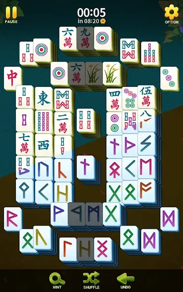 Mahjong Blossom Solitaire [МОД Меню] APK Android Screenshot 3