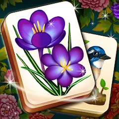 Mahjong Blossom Solitaire [МОД Меню] APK Android